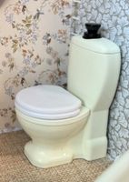 Puppenhausmöbel - Toilette für Puppenhaus