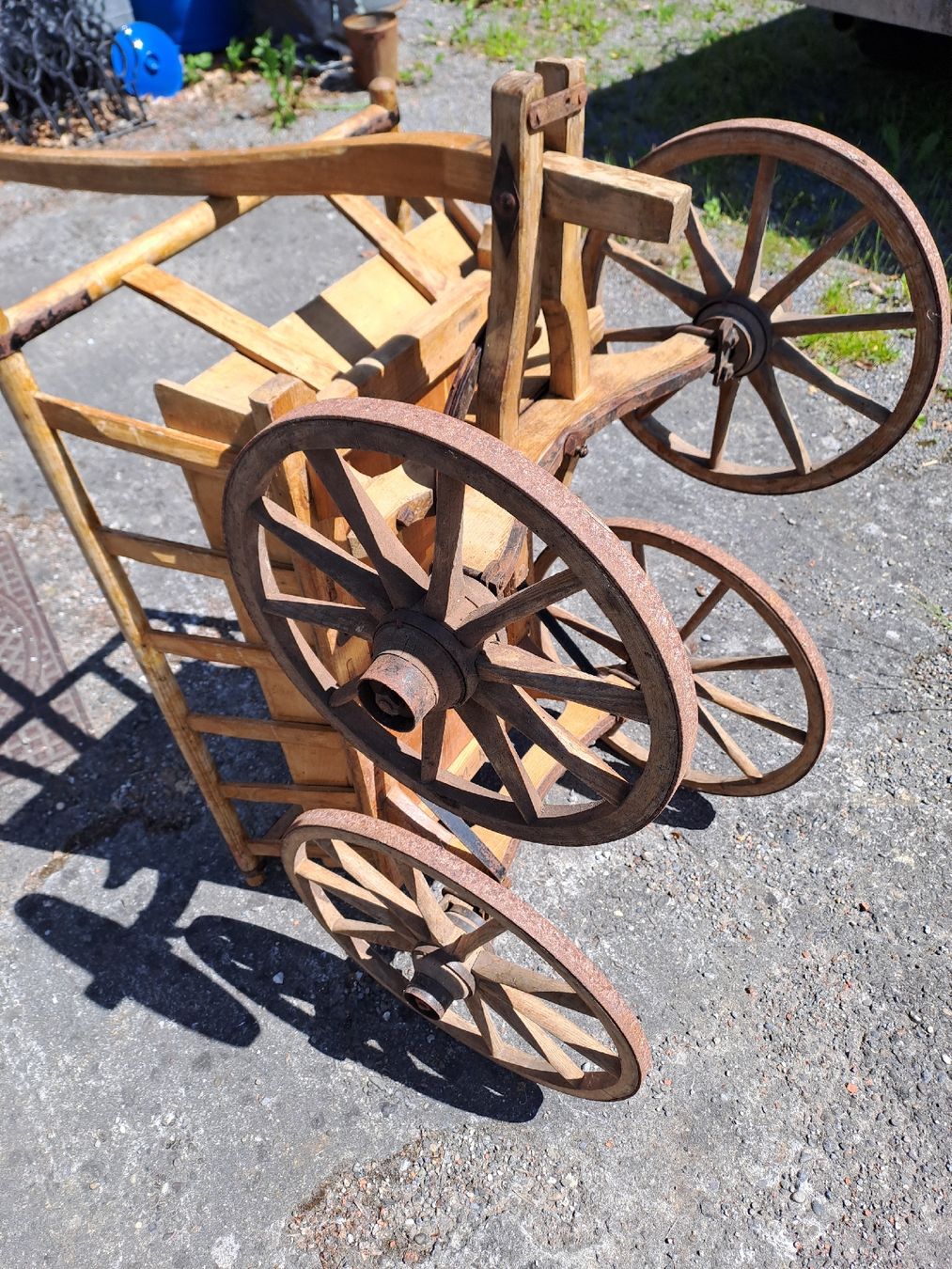 Brouettes: Leiterwagen Holz  – D'occasion à Gebenstorf par suroh 4