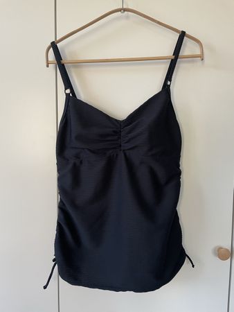 BELDONA Tankini-Oberteil Schwarz – Gr. 42 B/C – Wie neu