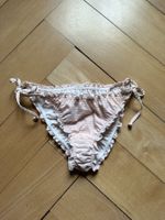 Bikini Slip rosa-weiss gestreift - S