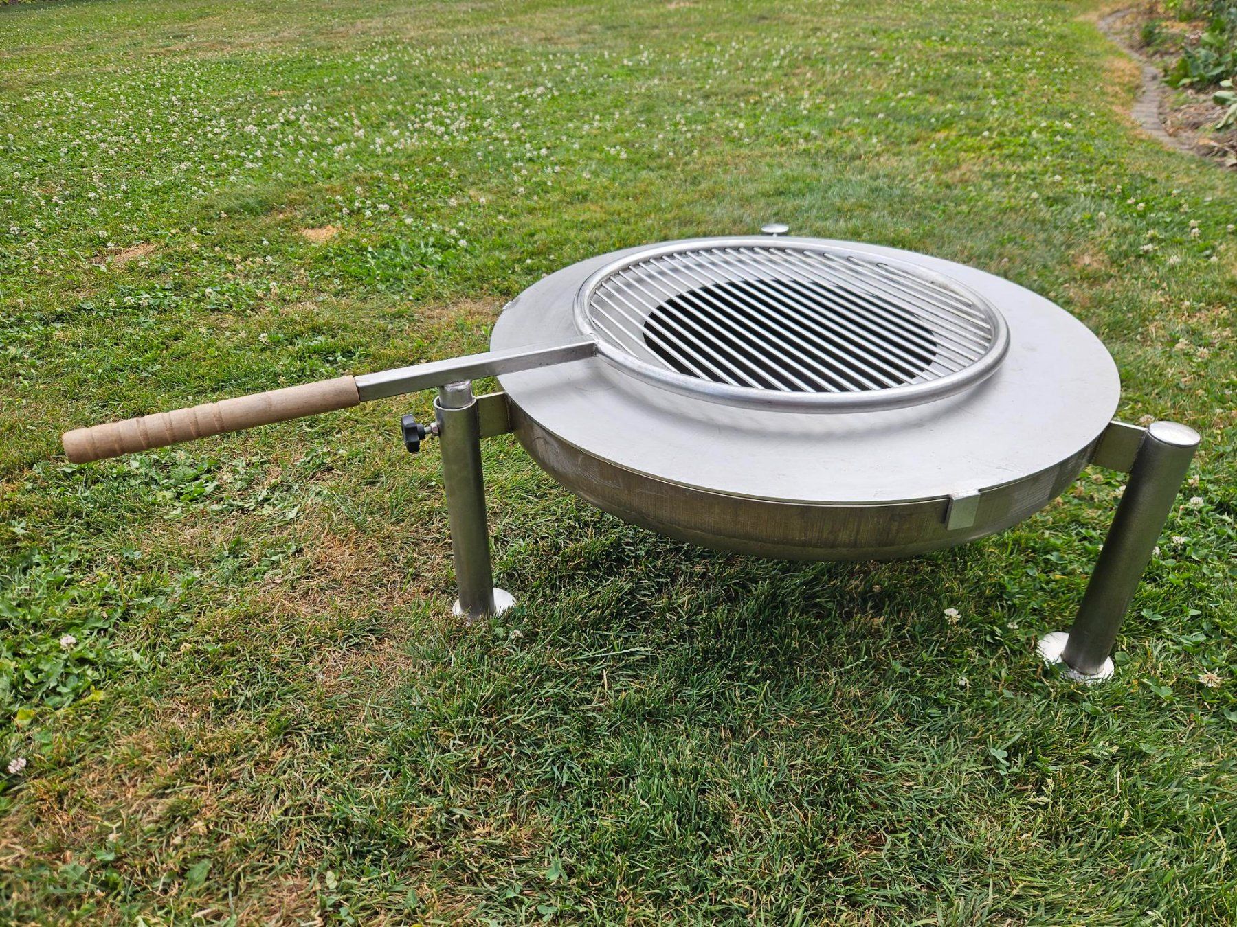 Bracieri: Feuerschale Inox mit Grillrost und Grillring – Usato da Koppigen venduto da Musher4 1