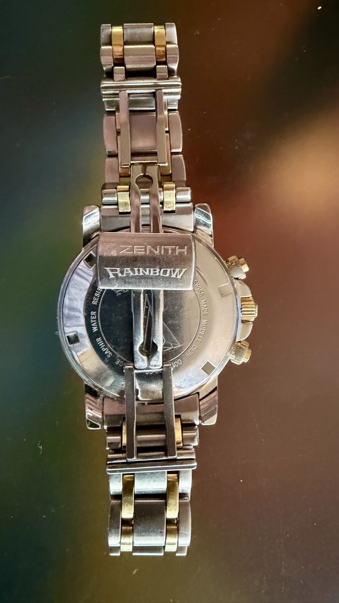 Zenith Uhren: Zenith Rainbow El Primero Chronograph Automatik Herrenuhr ge – Gebraucht aus Sursee von schama01 2