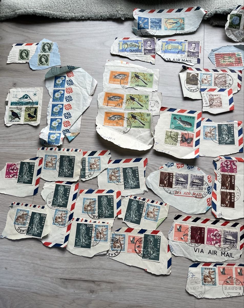 Alle Briefmarken: Vintage Briefmarken aus Asien – Gebraucht aus Wettingen von gipas13 1
