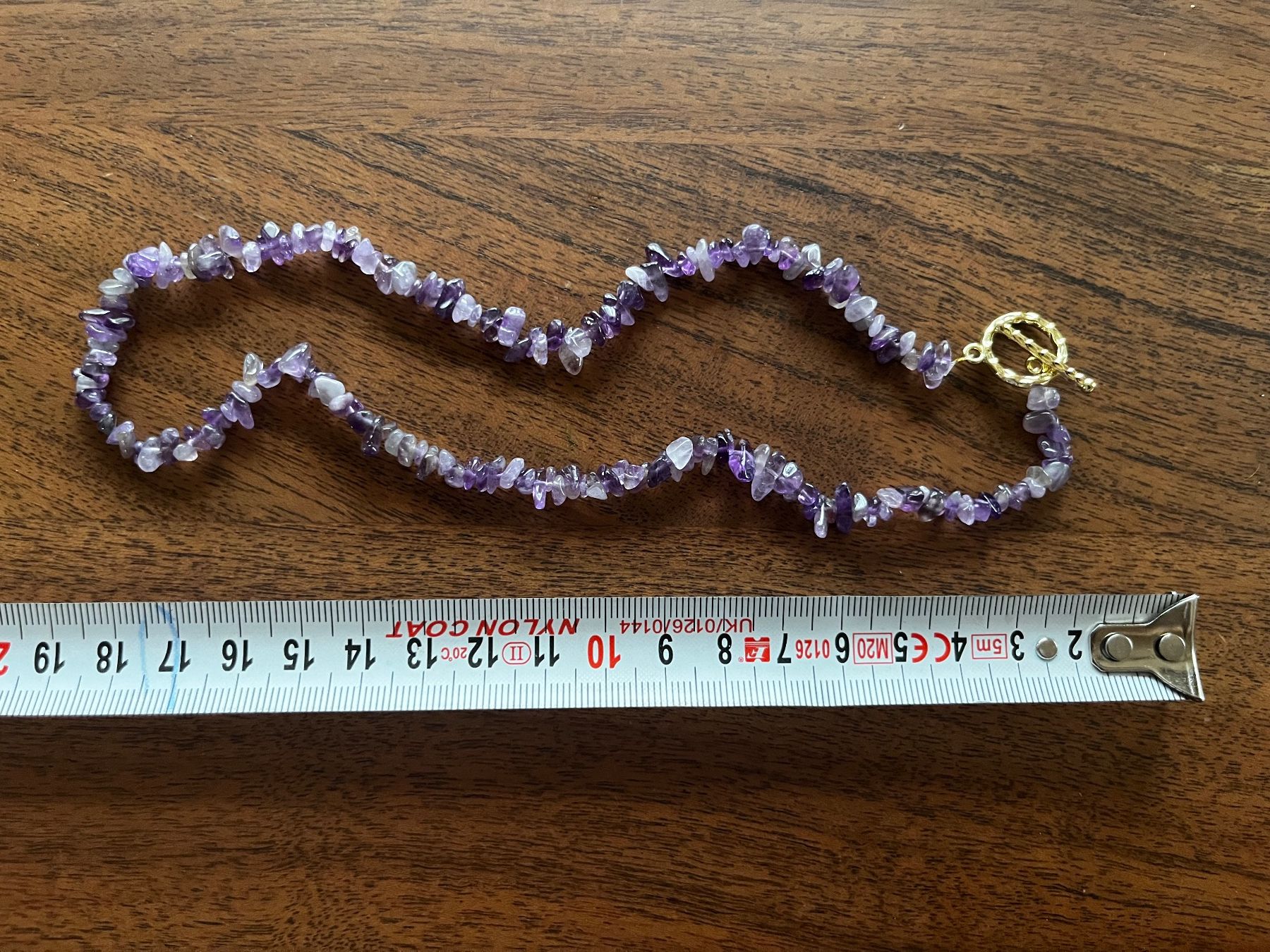 Catenine: Amethyst Splitter-Halskette, Edelstein-Kette – Nuovo (secondo la descrizione) da Gams venduto da Mariawicca 5