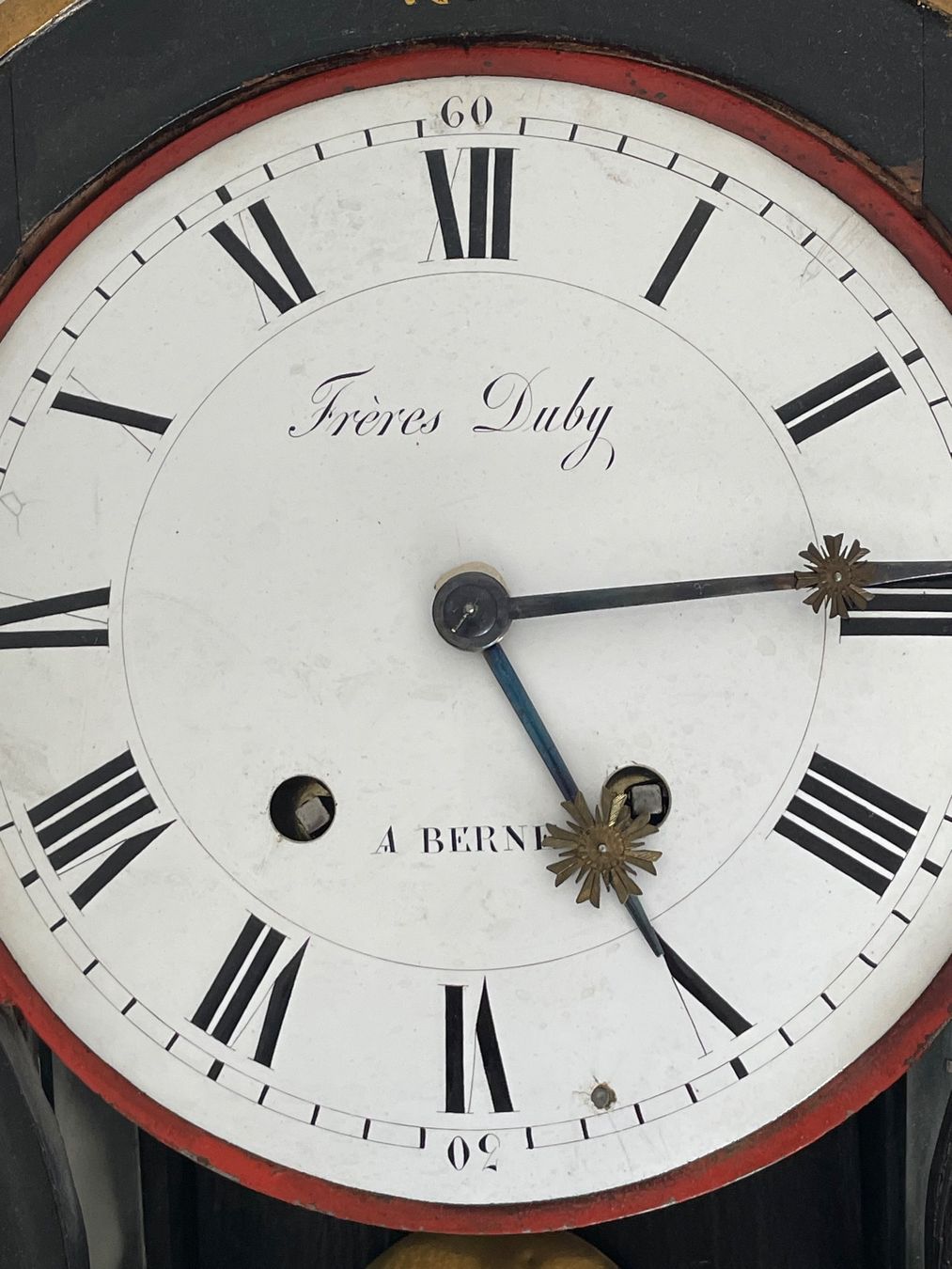 Orologi: Berner Pendule, Frères Duby, A. Berne, ça 1830 – Usato da Stäfa venduto da riccardinho 2
