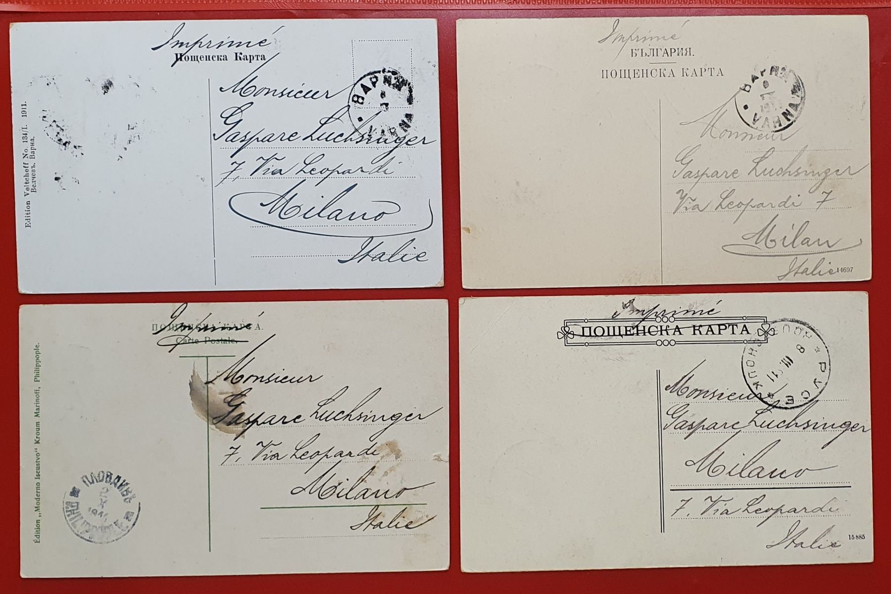 Cartoline postali: 6 ältere Ansichtskarten Bulgarien - Pyce - Varna – Usato da Kreuzlingen venduto da Rschweiz1 2