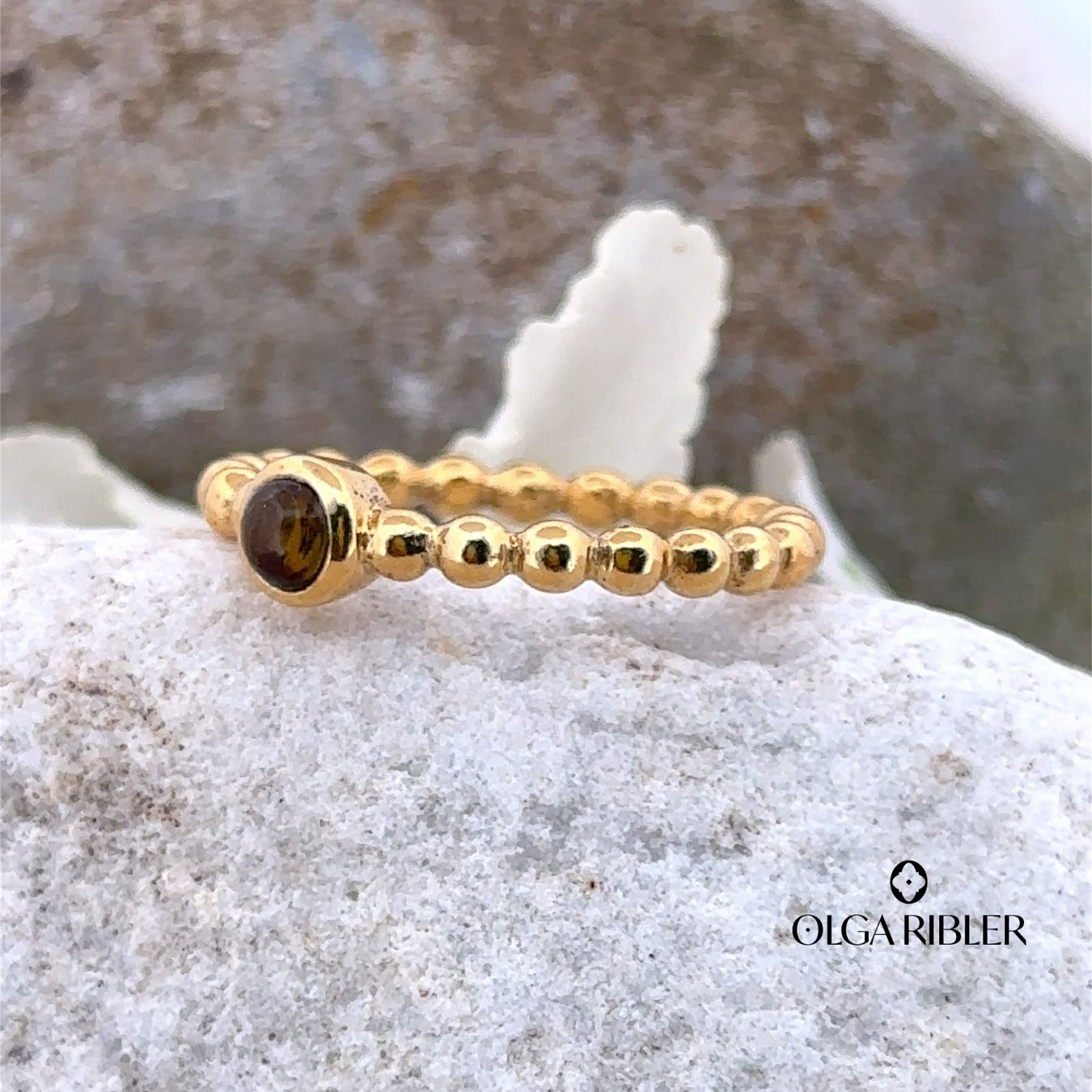 Olga Ribler Anelli: Feiner Silber Ring 925 mit Turmalin Grösse 56 – Nuovo (secondo la descrizione) da Luzern venduto da Schmuckoutlet 3