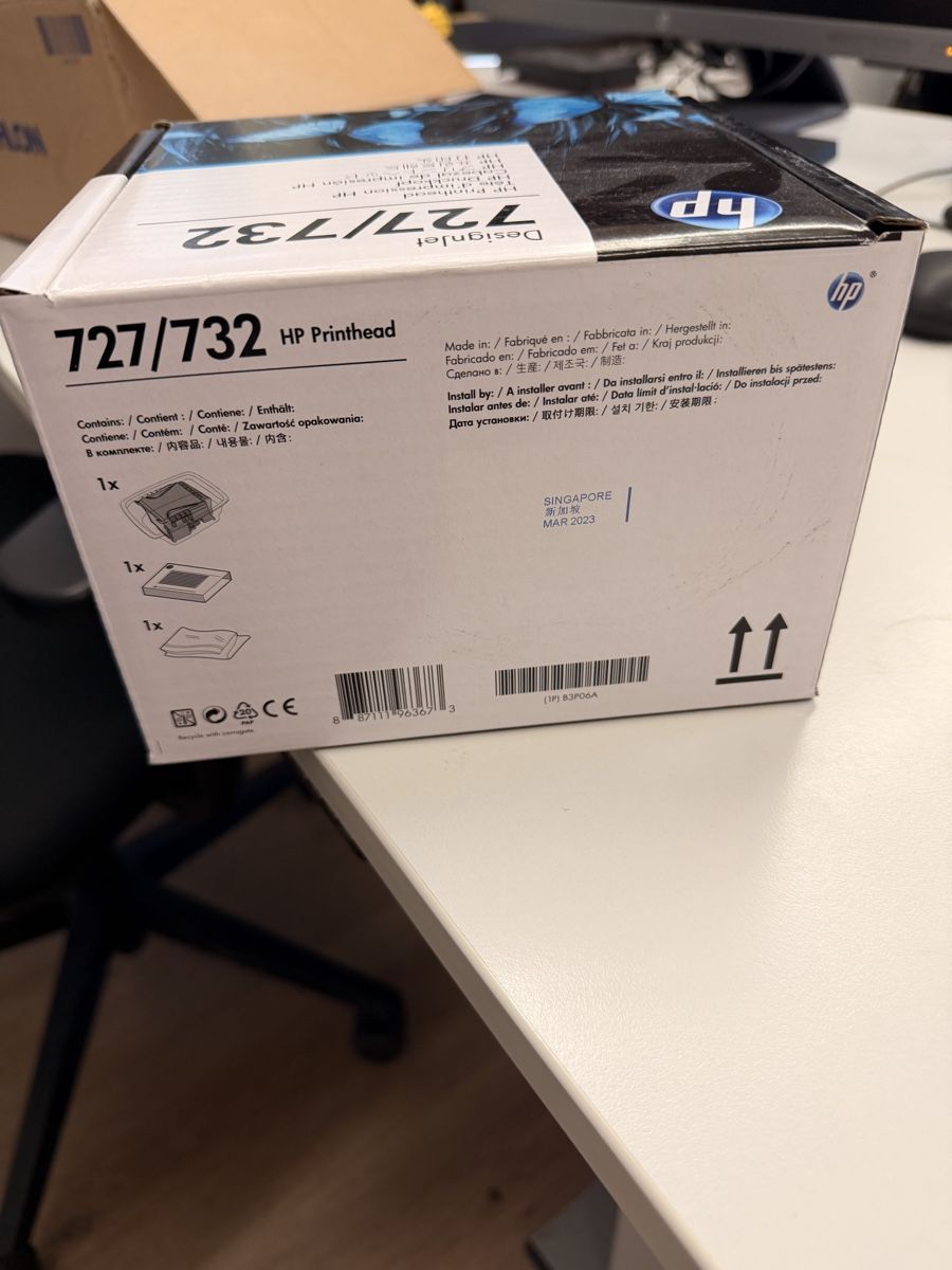 Filamento: HP DesignJet 727/732 Druckkopf  – Nuovo (secondo la descrizione) da Landschlacht venduto da Philipp_01 1