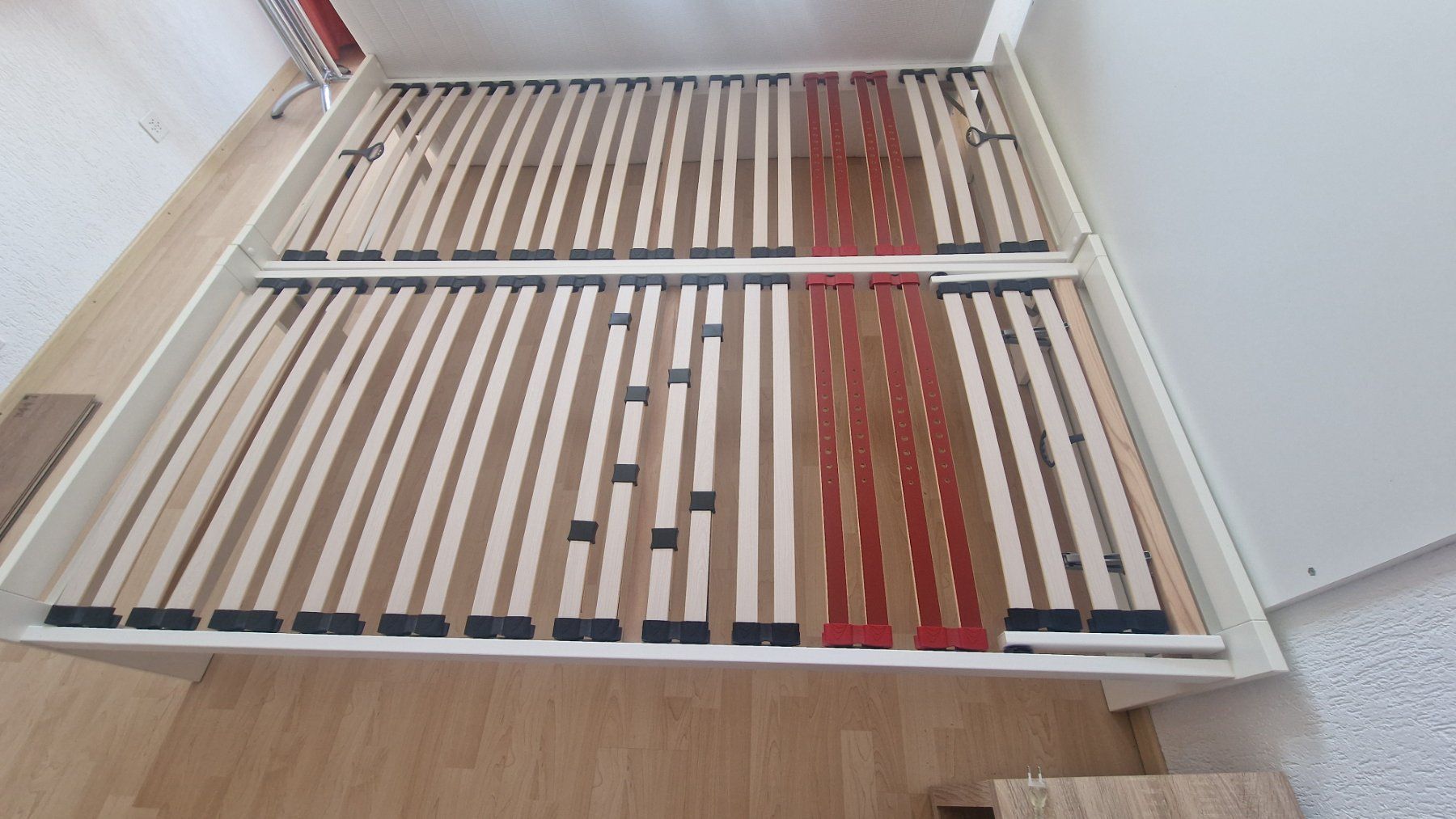 Micasa Letti: Doppelbett Lattenrost. 2-teilig, untereinander verschiebar – Usato da Weisslingen venduto da and-lo73 1