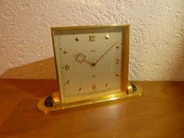 SWISS IMHOF 8 Day‘s Tischuhr antik Top Zustand 1950er