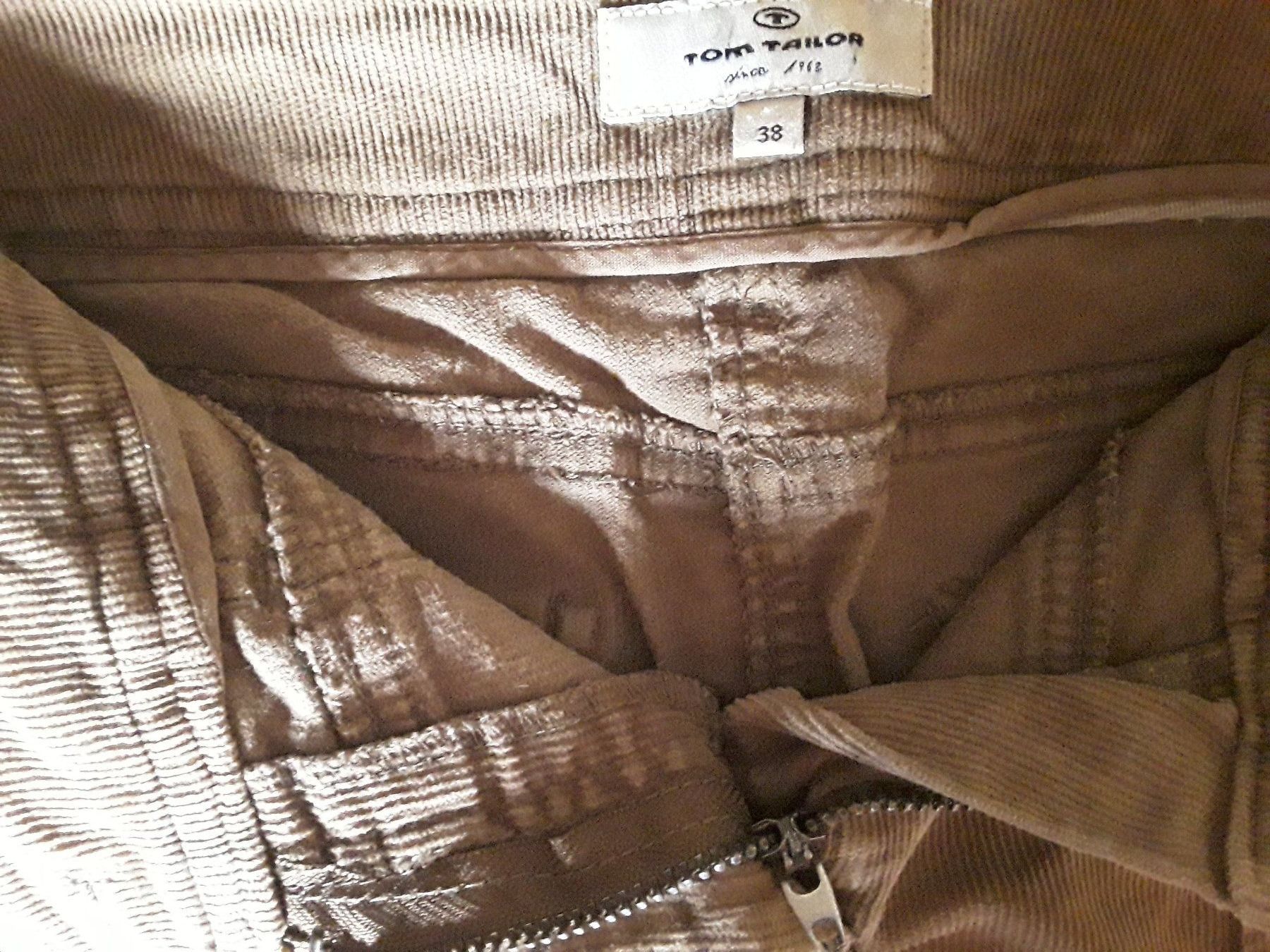 Tom Tailor Gonne: Tom Tailor Cordrock beige Gr. 38 /Manchester – Usato da Wattwil venduto da tannenmeise73
