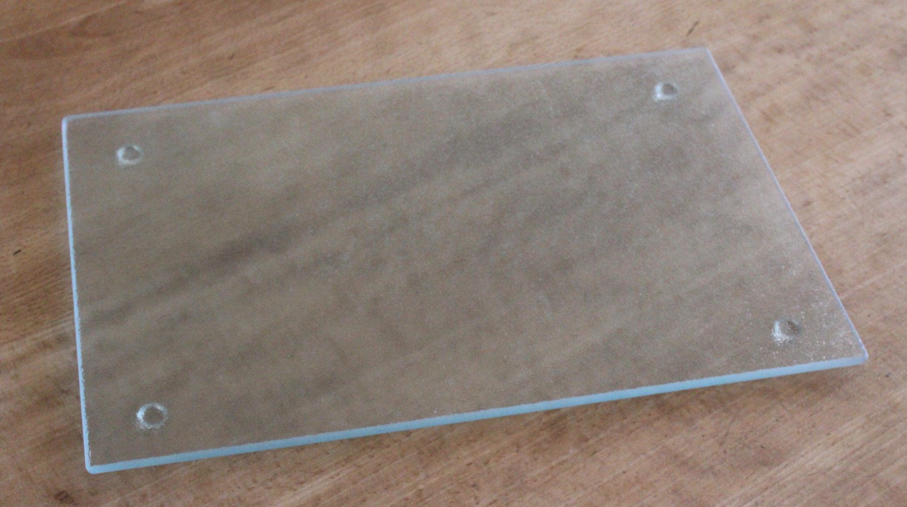 Küchengeräte: Schneidebrett aus Glas – Gebraucht aus Münchenstein von brigser