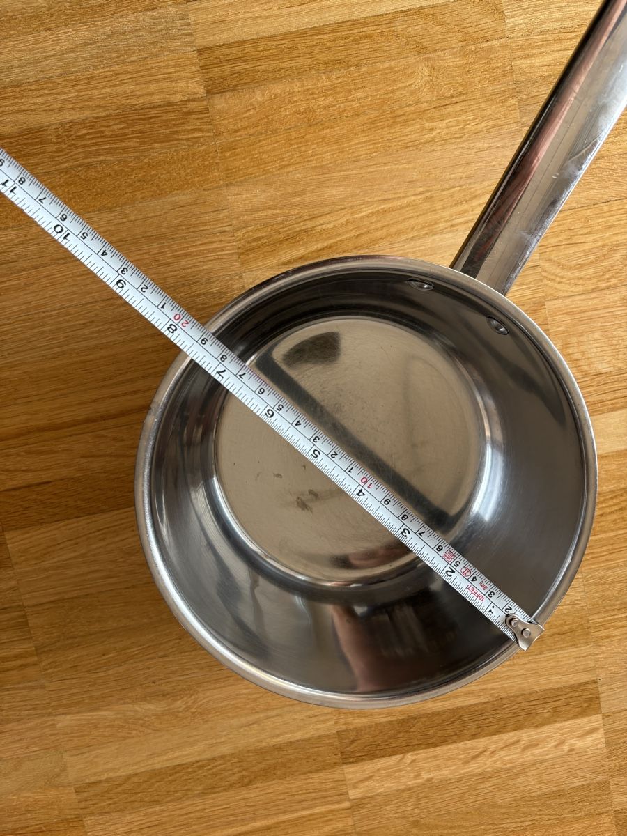 Ikea Pentole: Casserole IKEA en acier inoxydable, 19 cm - 2l – Usato da Fribourg venduto da bappenzell