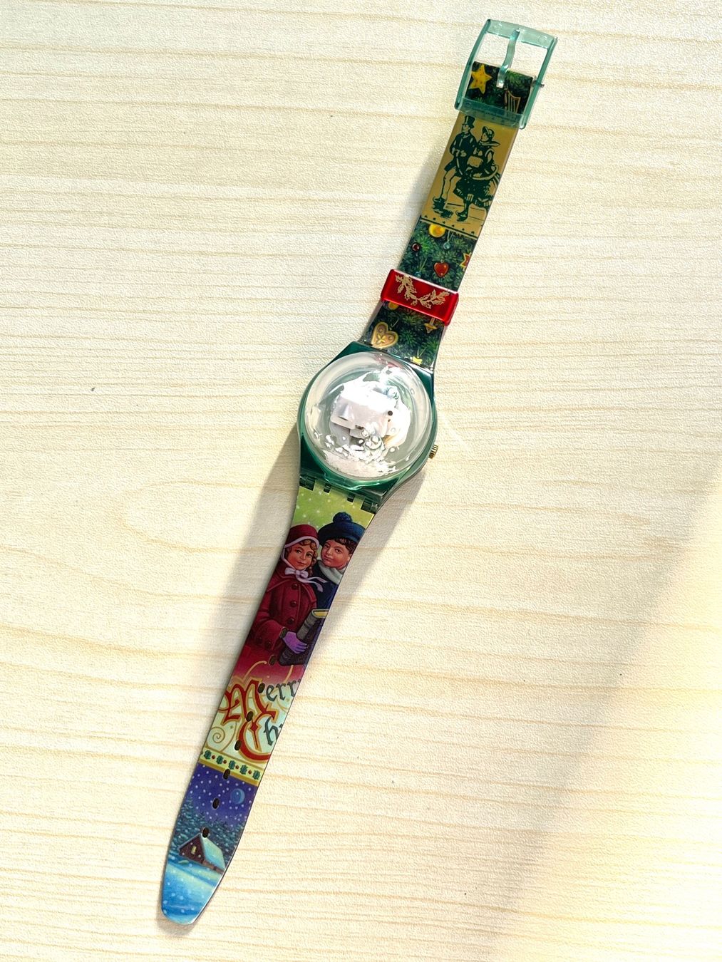 Swatch Orologi: Swatch Schneeballuhr, Limitierte Weihnachtsedition, SuBer... – Usato da Grenchen venduto da chththl 1