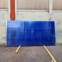 Doppelsteg-Sichtschutz (Versand!) 2 Meter x 1 Meter NEUWARE