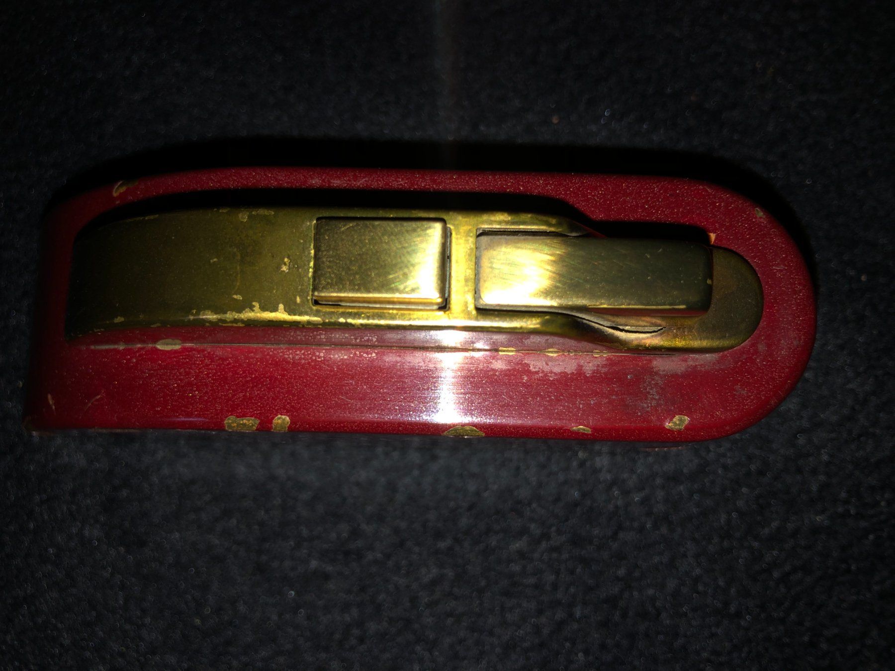 Thorens Accendini: Briquet de table Thorens (CH) – à essence - laquée – Usato da Genève venduto da man_b6xz 2