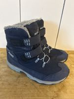 Meindl Winterstiefel blau gefüttert guter Zustand 35