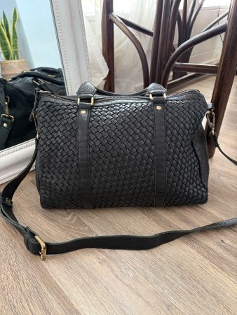 the moshi - schwarze Tasche echtes Leder