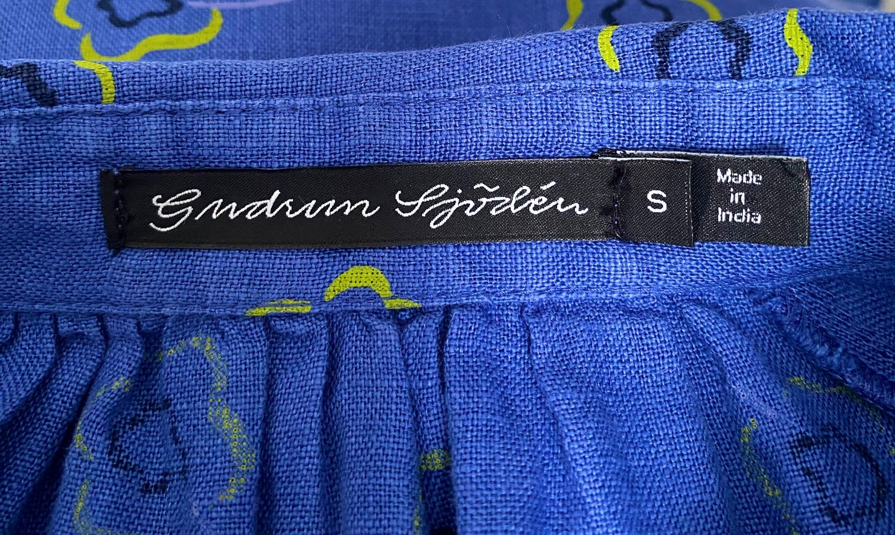 Gudrun Sjöden Camicette: Gudrun Sjöden Longbluse aus Leinen Gr.S – Usato da Oberwil BL venduto da Leni-Mischi 3