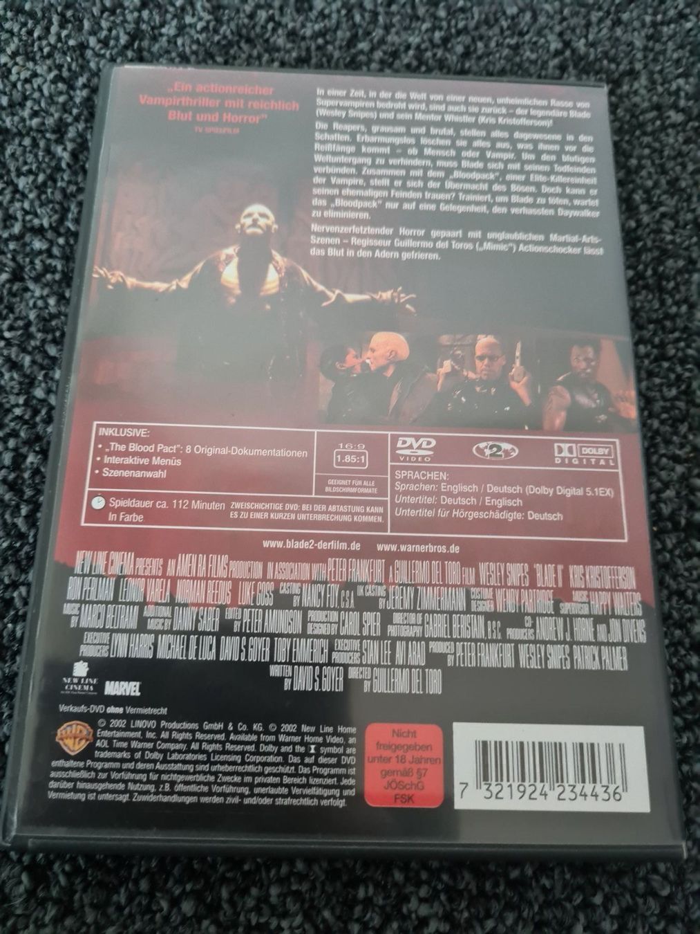 Tutti i DVDs: BLADE 2(9041) – Usato da Ruswil venduto da jan_bxl5 1
