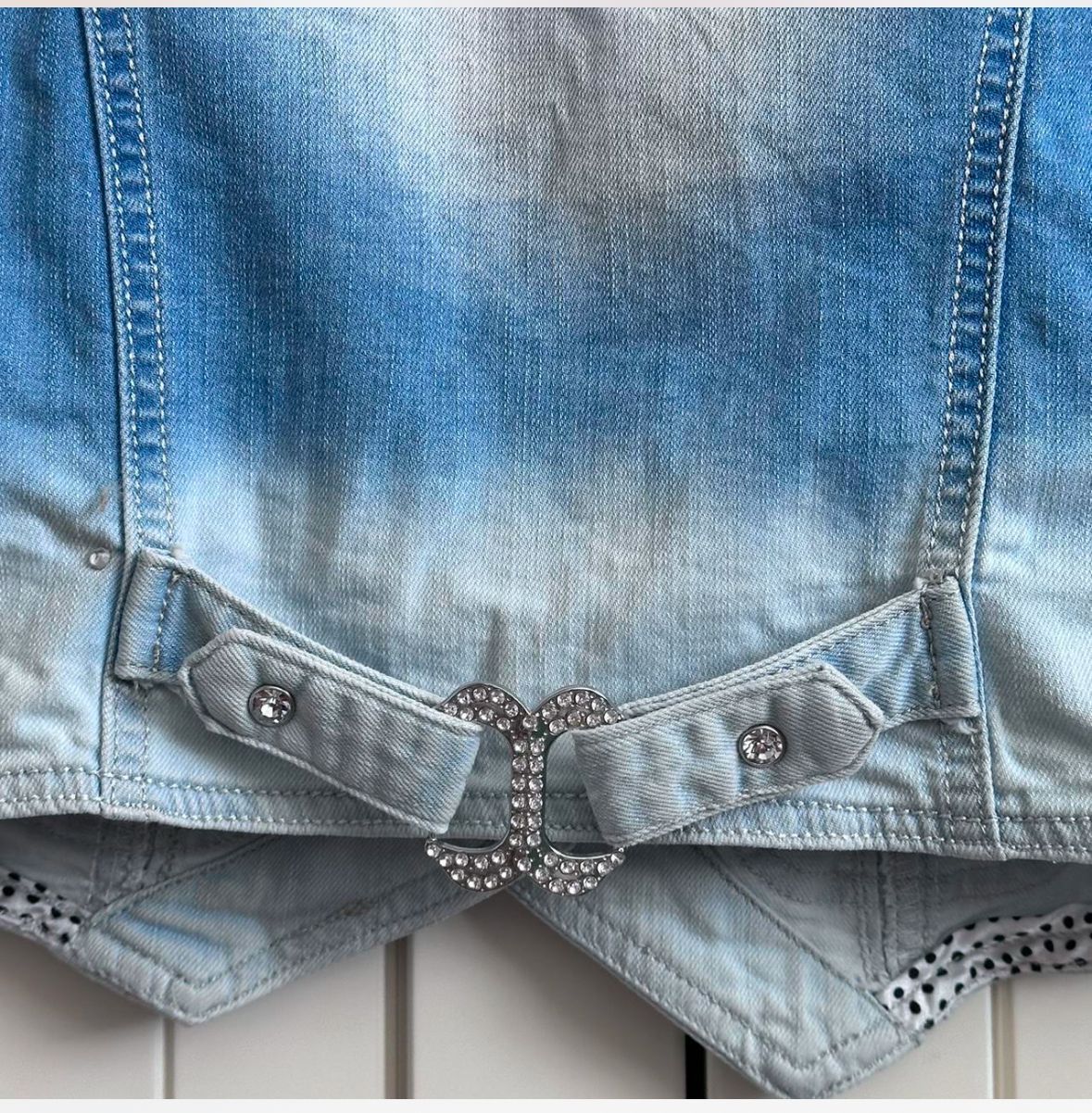 Gilet & Giacche senza maniche: Jeans Weste, Gilet. Gr.S. – Usato da Zürich venduto da Sunnyflower97 4