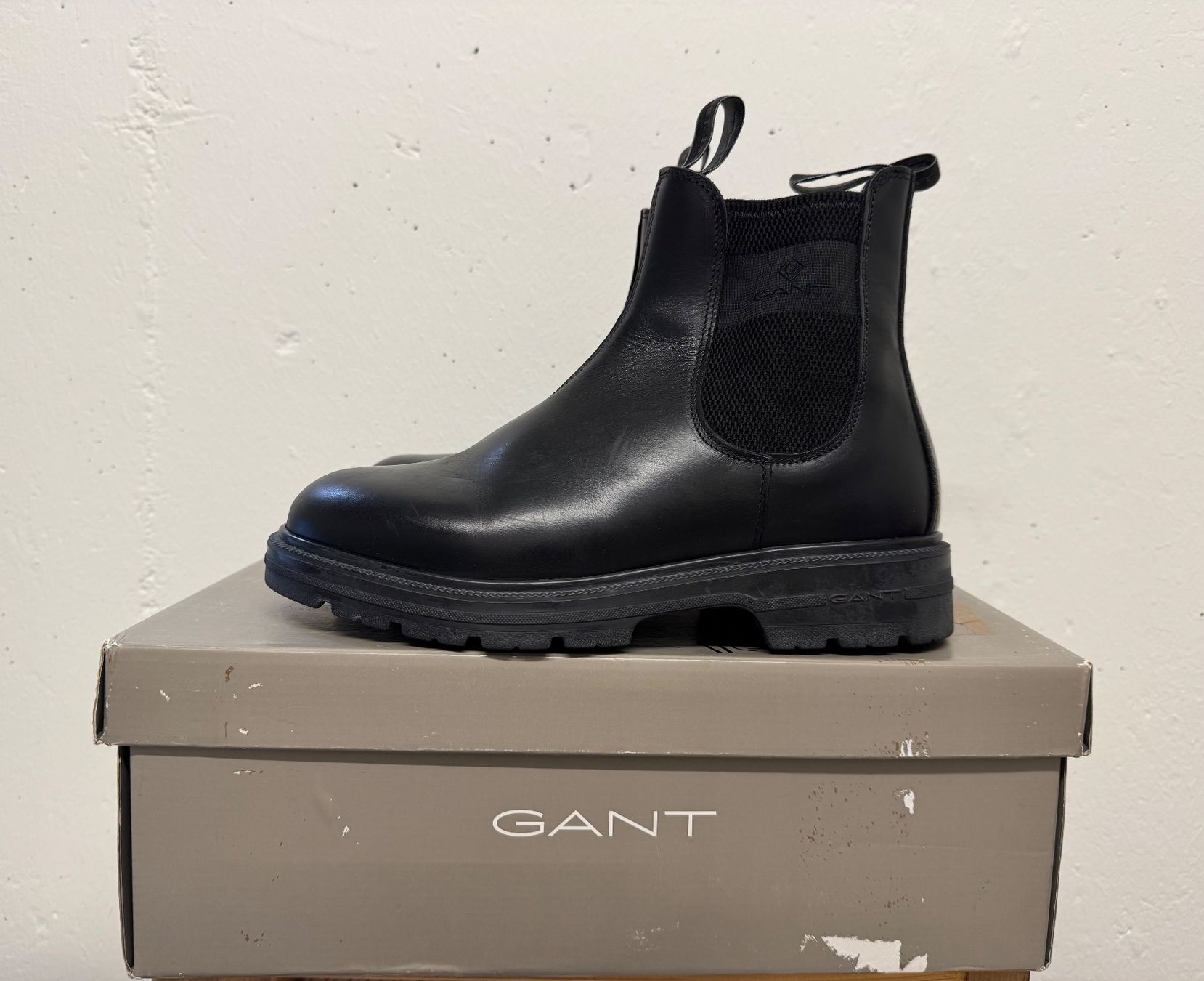 Scarpe da uomo: SCHNÄPPCHEN!!!!!!! GANT Chelsea Stiefeletten 40 Old Money – Usato da Dielsdorf venduto da nicolicious