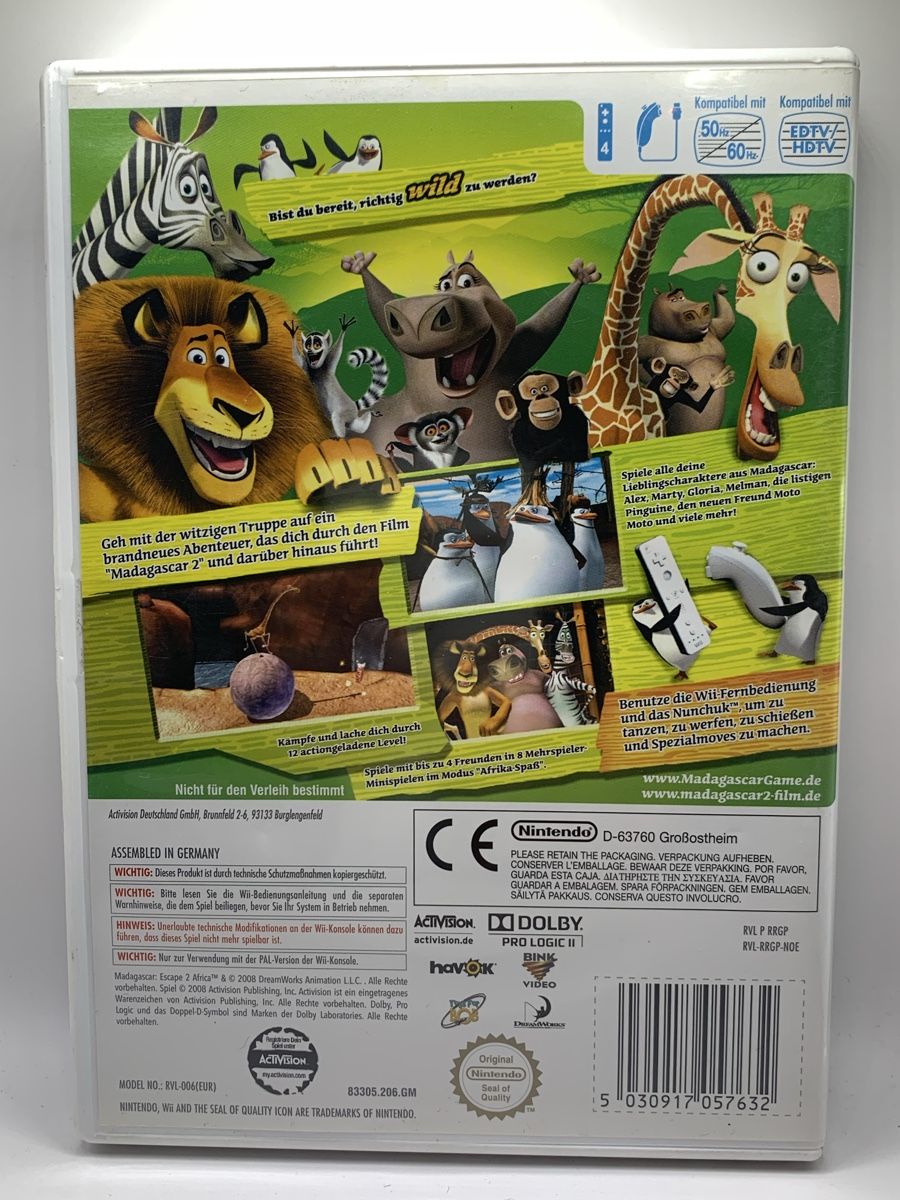 Nintendo Jeux: Madagascar 2 -  Nintendo Wii – D'occasion à Ostermundigen par RG-Collector 1