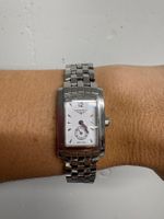 Longines Dolcevita Quarz Uhr Edelstahl silber