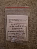Brother Topstitching-Nähfuss-Set, Artikelnummer SA226CV