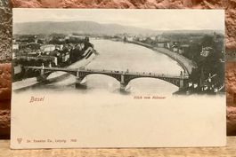 1902 - BASEL - Blick vom Münster