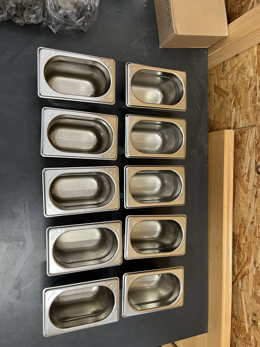 Elettrodomestici da cucina: 10 x 1/9 Gastronorm Behälter 10 cm – Usato da Dittingen venduto da Cervolino77 3