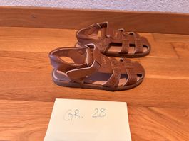 Kindersandalen braun Grösse 28 in neuwertigem Zustand