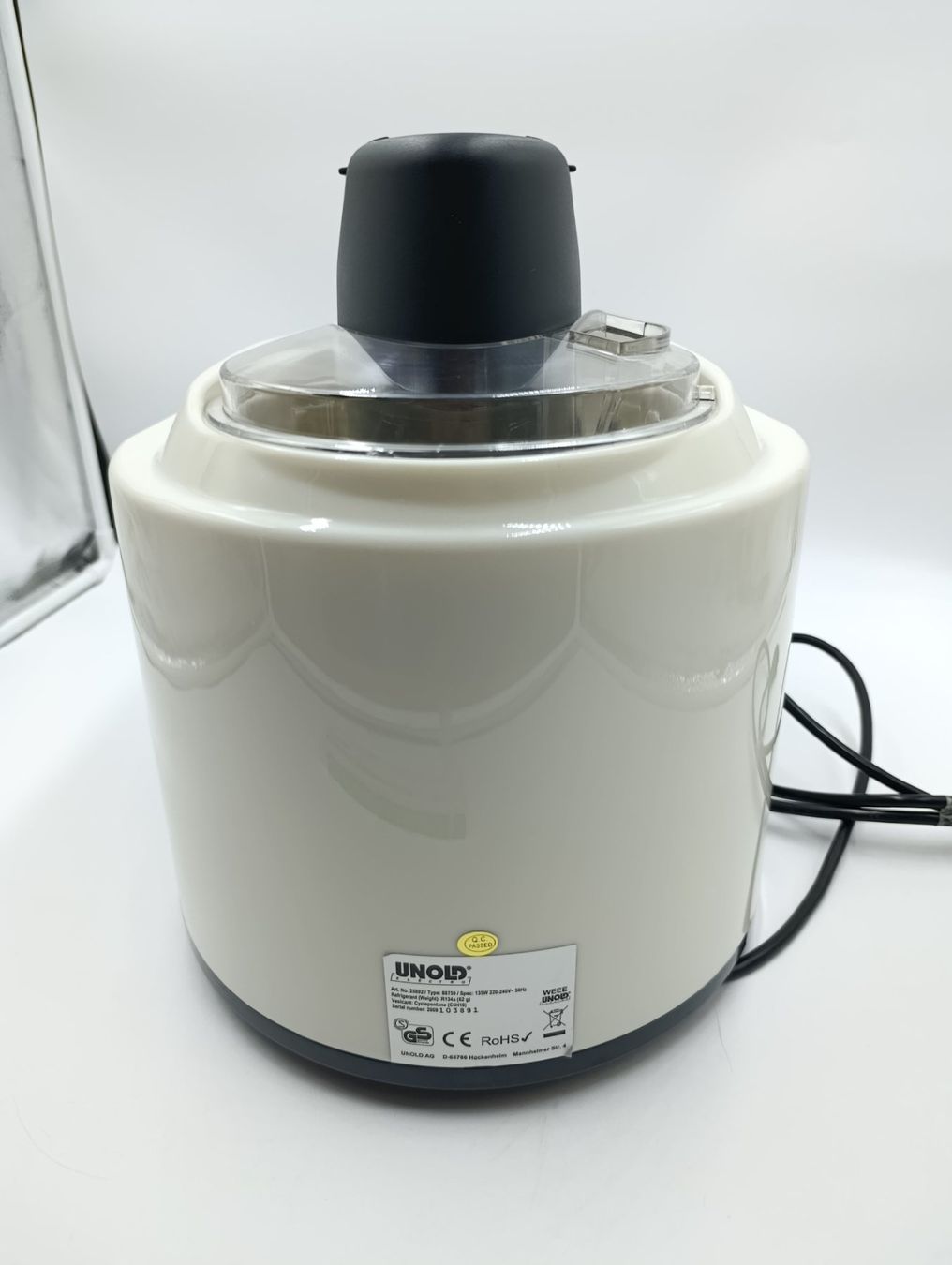 Küchengeräte: Unold Eis Glacemaschine – Gebraucht aus Wil SG von Donaldus 5