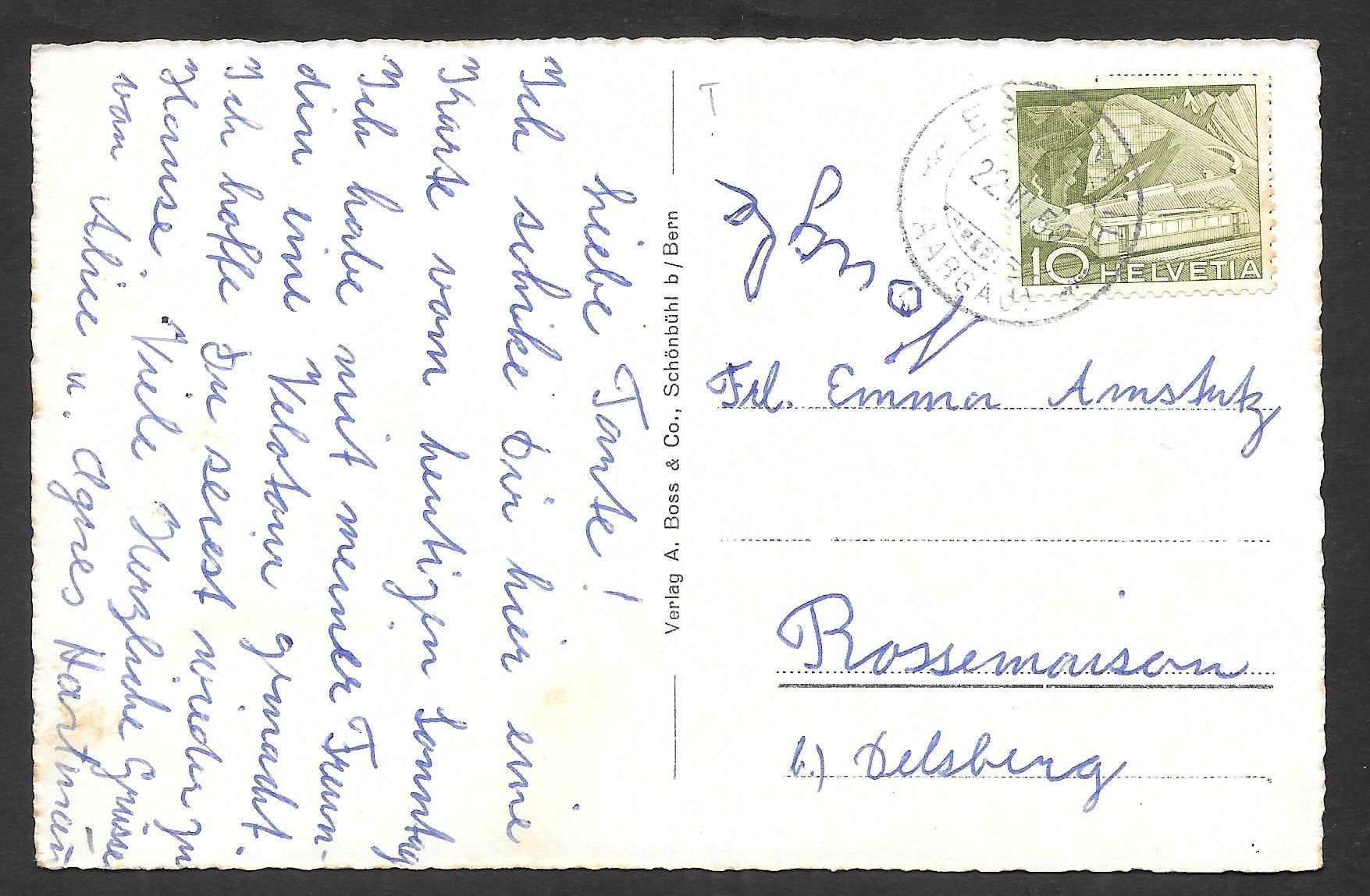 Cartoline postali: Jonen Kapelle Jonental – Usato da Olten venduto da clotaldi 1