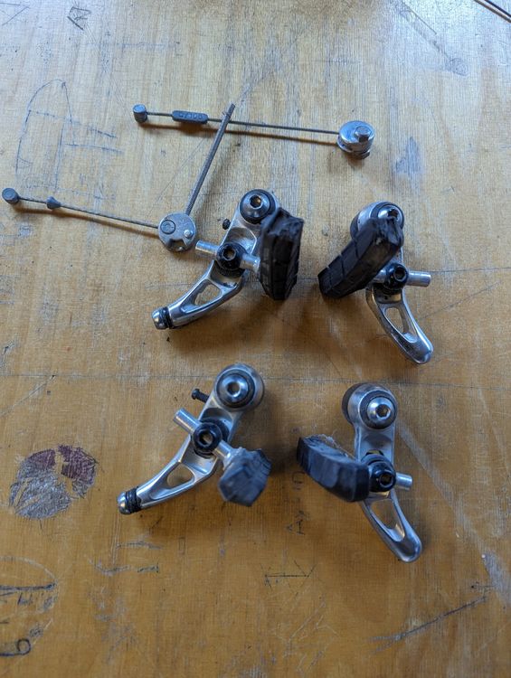 Lot De 3 étriers De Frein Cantilever Shimano Deore XT BR-M737 Vintage