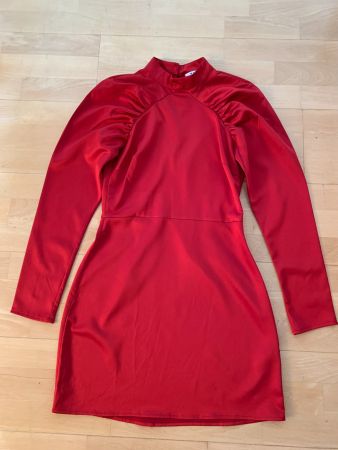 NA-KD Damen Kleid, Gr. 36, Rot