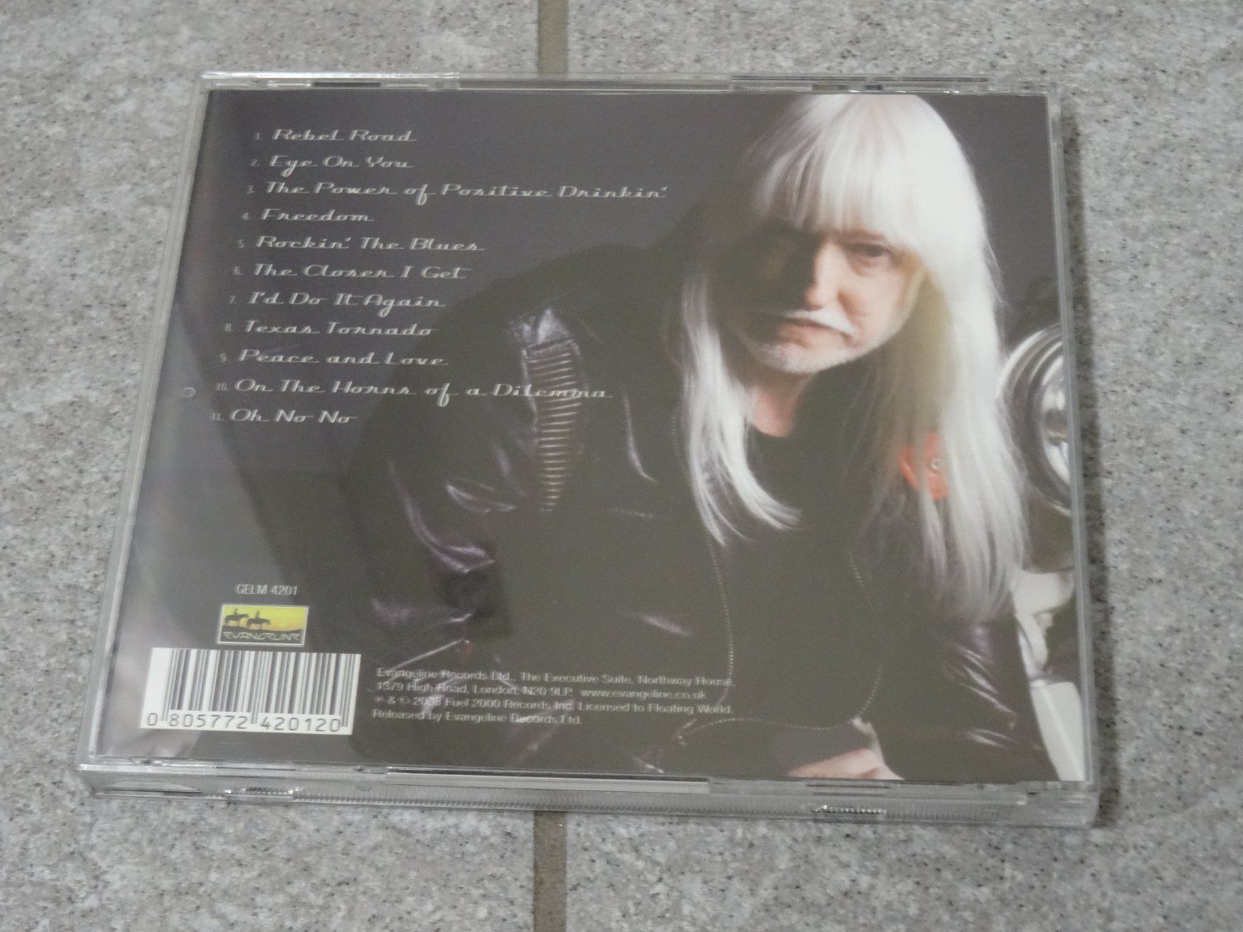 CDs: Edgar Winter - Rebel Road CD – Gebraucht aus Olten von Disc-Ausverkauf 1