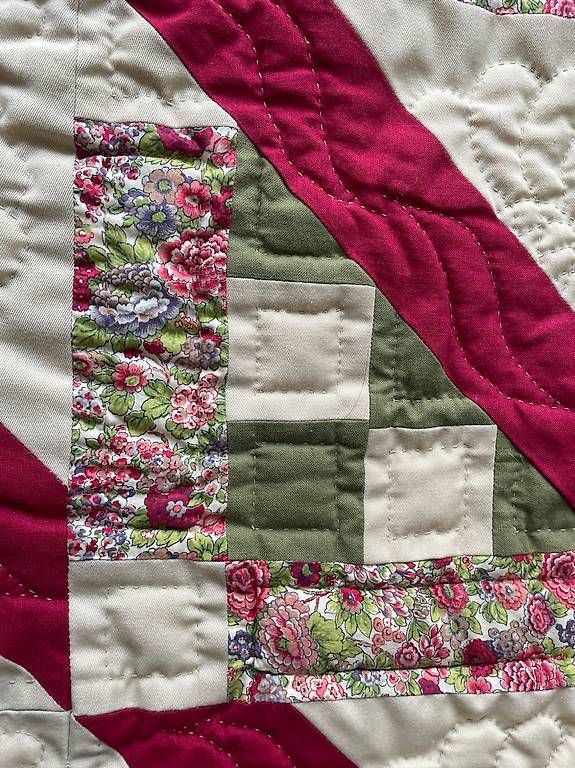 Decken: Quiltdecke handgenäht – Neu (gemäss Beschreibung) aus Bern von Volpa 1