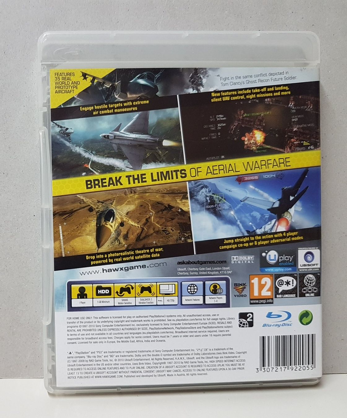 Sony Giochi: 🥷PS 3 Tom Clancy's H.A.W.X. 2 – Usato da Schüpfheim venduto da Games_Spielkonsolen 3