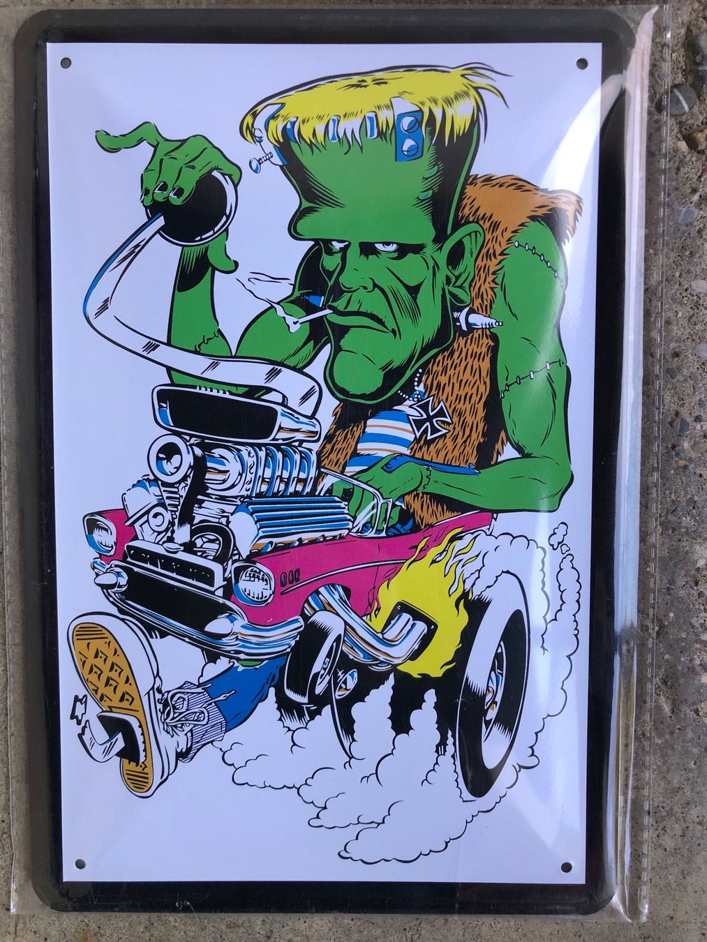 Insegne: Us car comic Frankenstein – Nuovo e nell'imballaggio originale da Reinach AG venduto da rares75