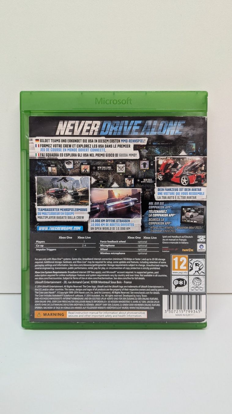 Jeux: The Crew - Xbox One – D'occasion à Menziken par mame18 2