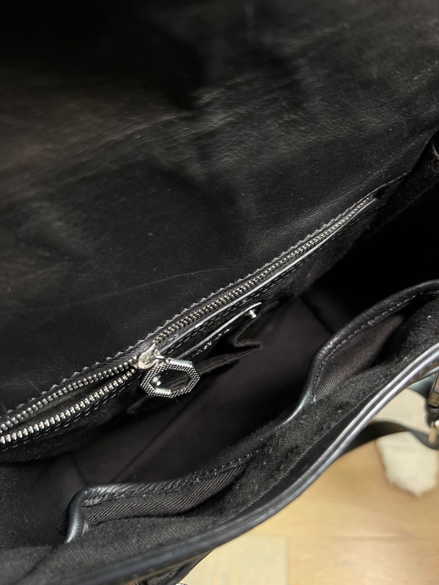 Diesel Borse da donna: Diesel crossbody bag black leather – Usato da Zürich venduto da Mirouch 1