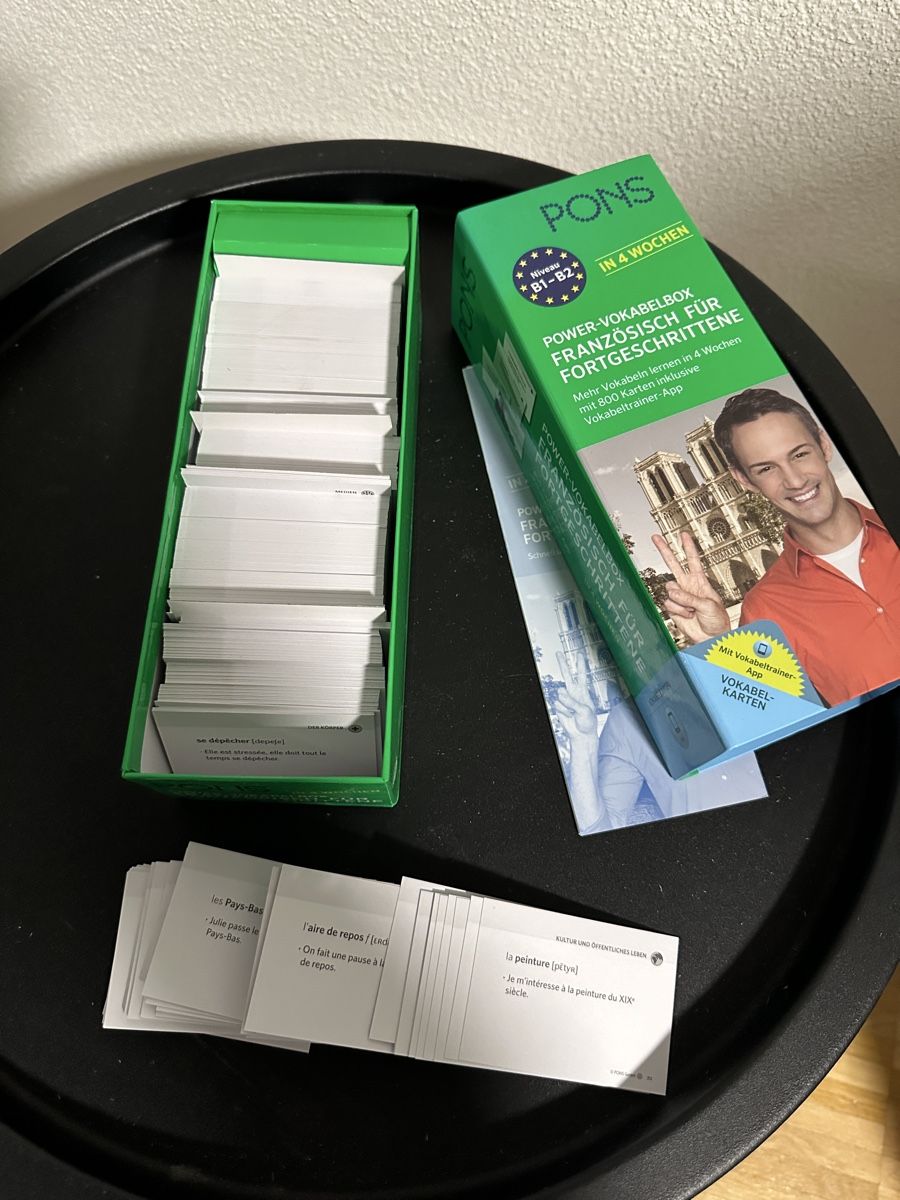 Cartoline: PONS Französisch-Vokabelbox – Nuovo e nell'imballaggio originale da Dietikon venduto da ale_98py