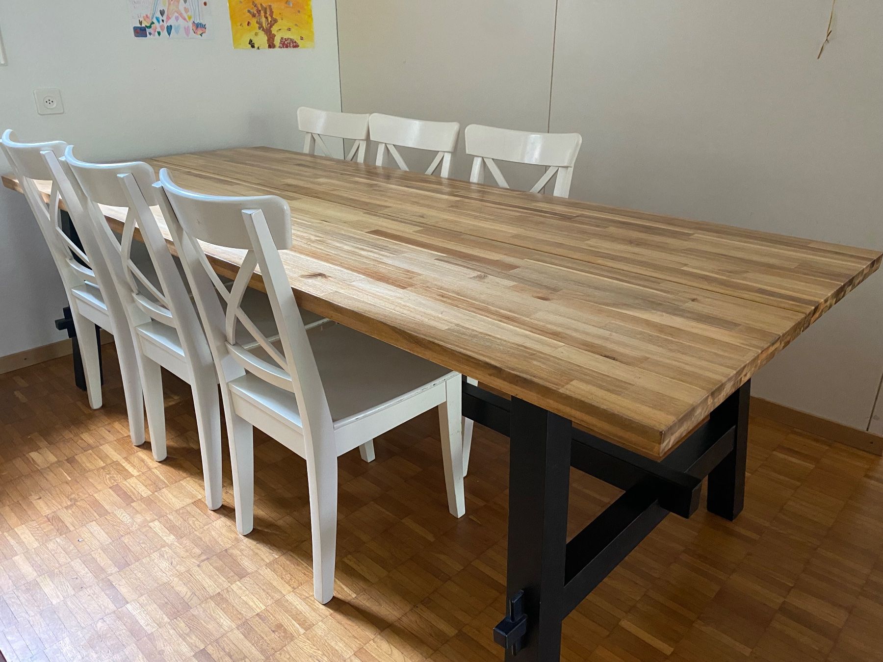 Ikea Tischset: Ikea Tisch mit 6 Stühle – Gebraucht aus Baden von mgeormezi 1