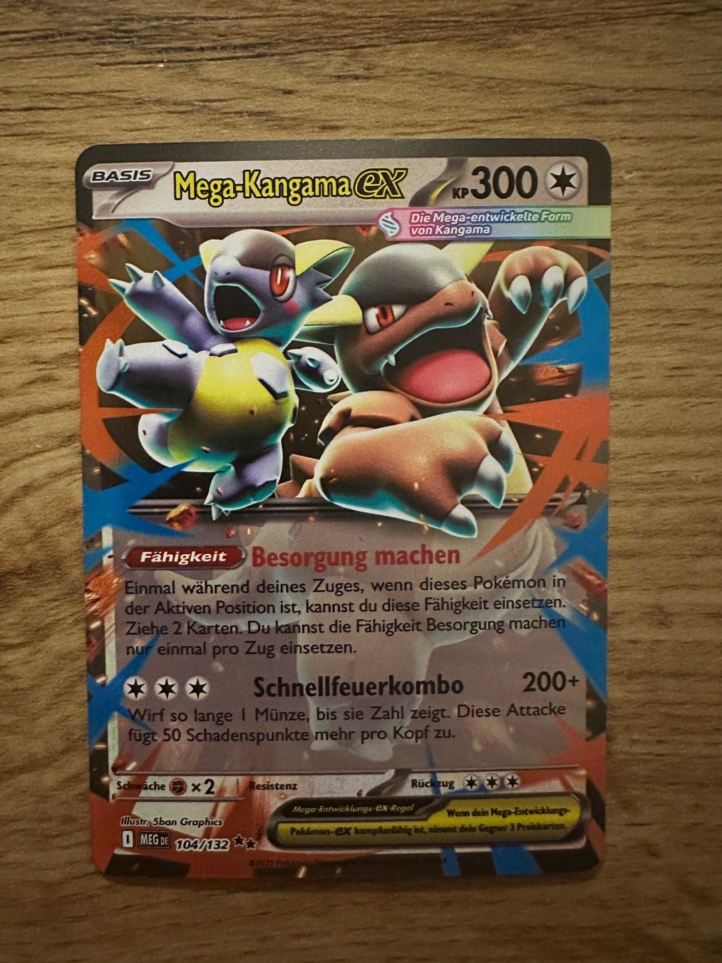 Karten: Mega-Kangama EX 104/132 DE – Neu und originalverpackt aus Aesch BL von muhi9