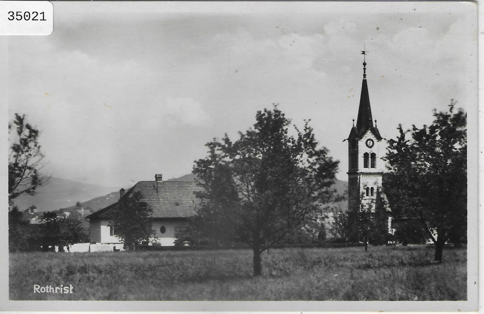 Cartoline postali: Rothrist - Kirche – Usato da Ettingen venduto da Kartenplanet