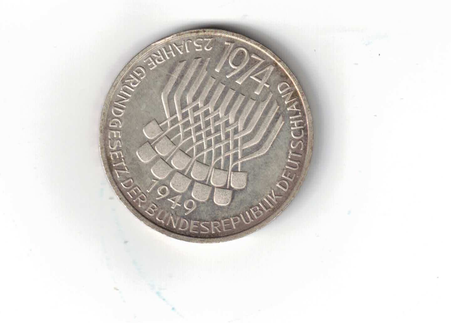 Toutes les monnaies: 5 DM 1974 Silber – D'occasion à Bottmingen par Golferin