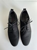 Herren Schuh, sportlich-elegant, Grösse 41 / schwarz