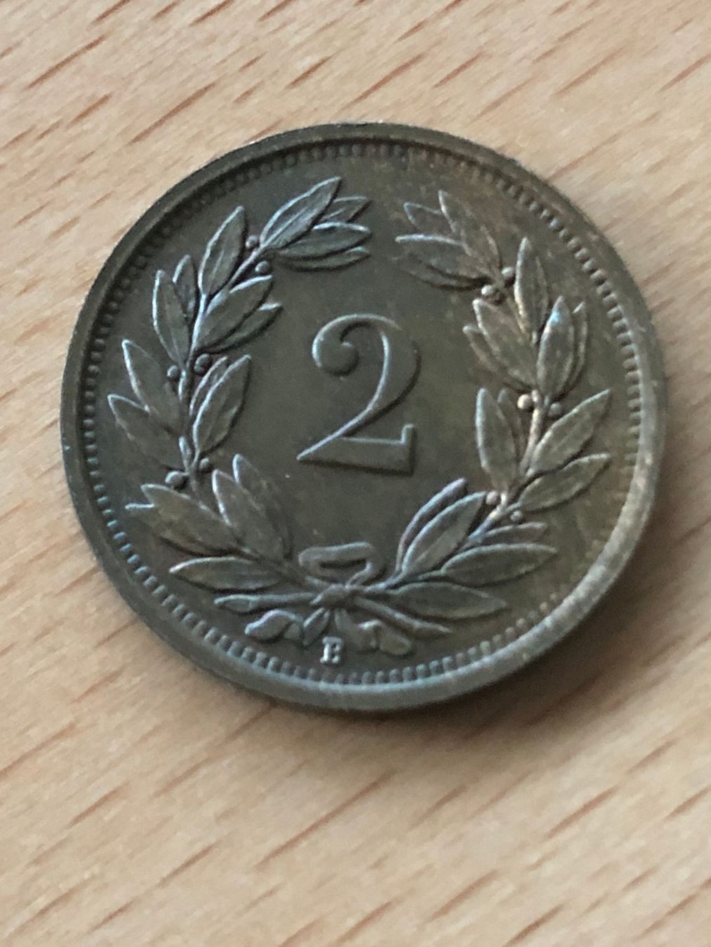 Tutti le monete: 2 Rp. 1933 Top – Usato da Schötz venduto da Odpa 1