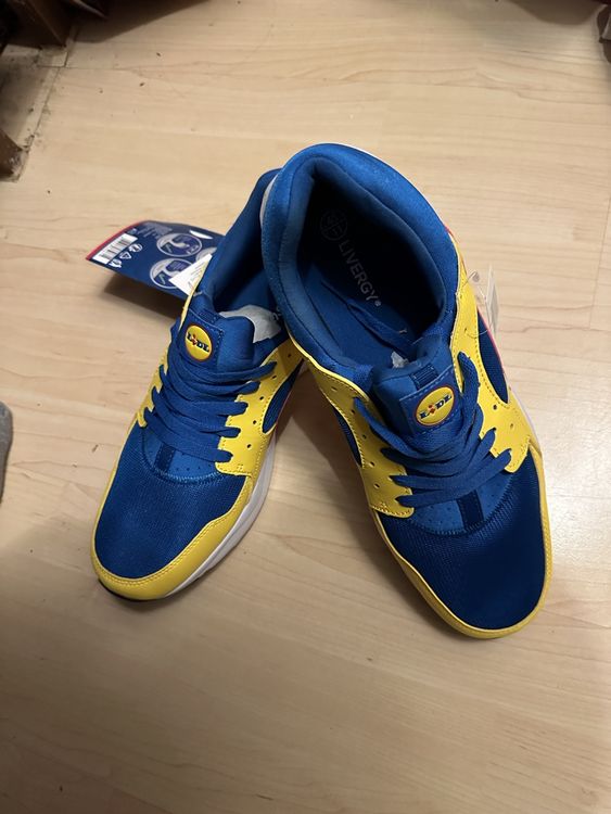 Sneakers Unisex Lidl + Chaussettes édition Limitée - Taille 38 EU / 5.5 UK, Multicolore, Coton - Neuf Avec Boîte